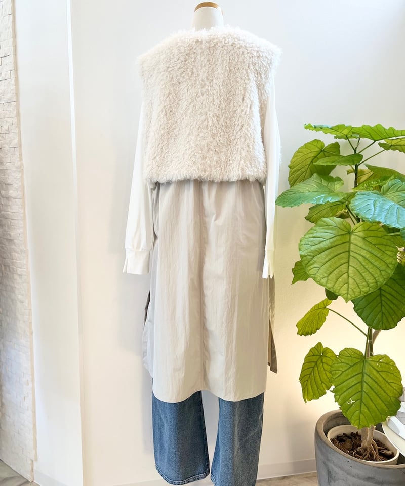 ボアロングジレ | セレクトショップ noi bloom (ノイブルーム )