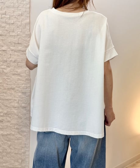 "BLANCE" ロゴTシャツ