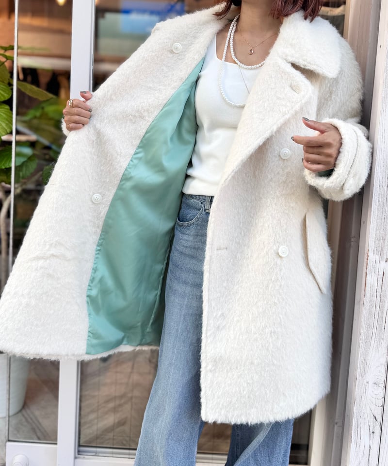 シャギーミドルコート | セレクトショップ noi bloom (ノイブルーム )