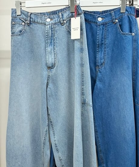 【追加生産分】カーブデニムパンツ
