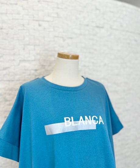 "BLANCE" ロゴTシャツ