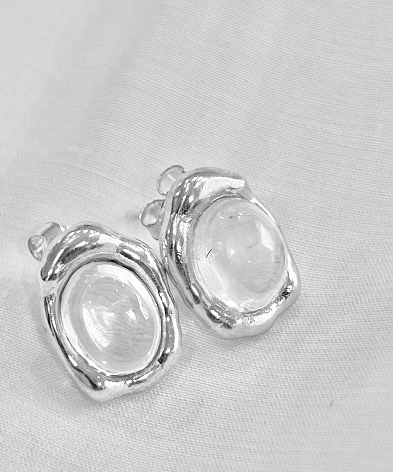 クリスタルピアス | セレクトショップ noi bloom (ノイブルーム )