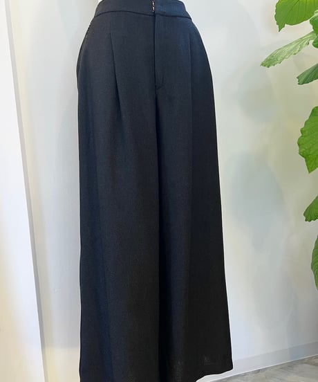 ツイードワイドパンツ