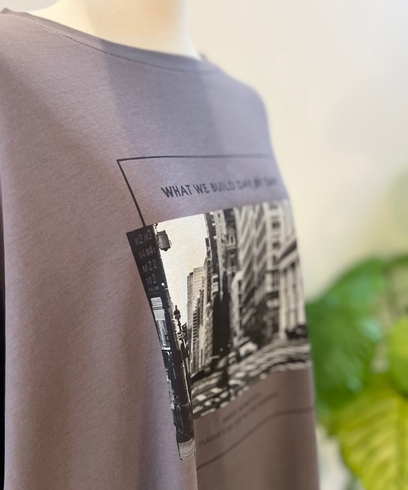 チョコプラ boolm Tシャツ フォトプリント Lサイズ Bloom」Tシャツ