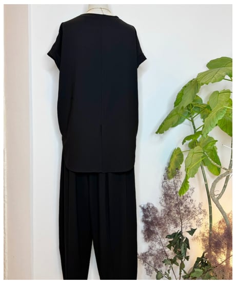 【SetUp対応】ストレッチ シフォンブラウス