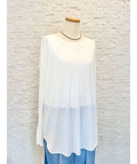 シアーロングTシャツ