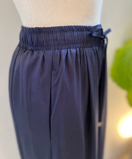 テンセル ワイドパンツ