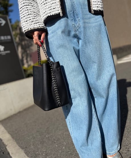 サイドチェーンかがり ミニトートバッグ