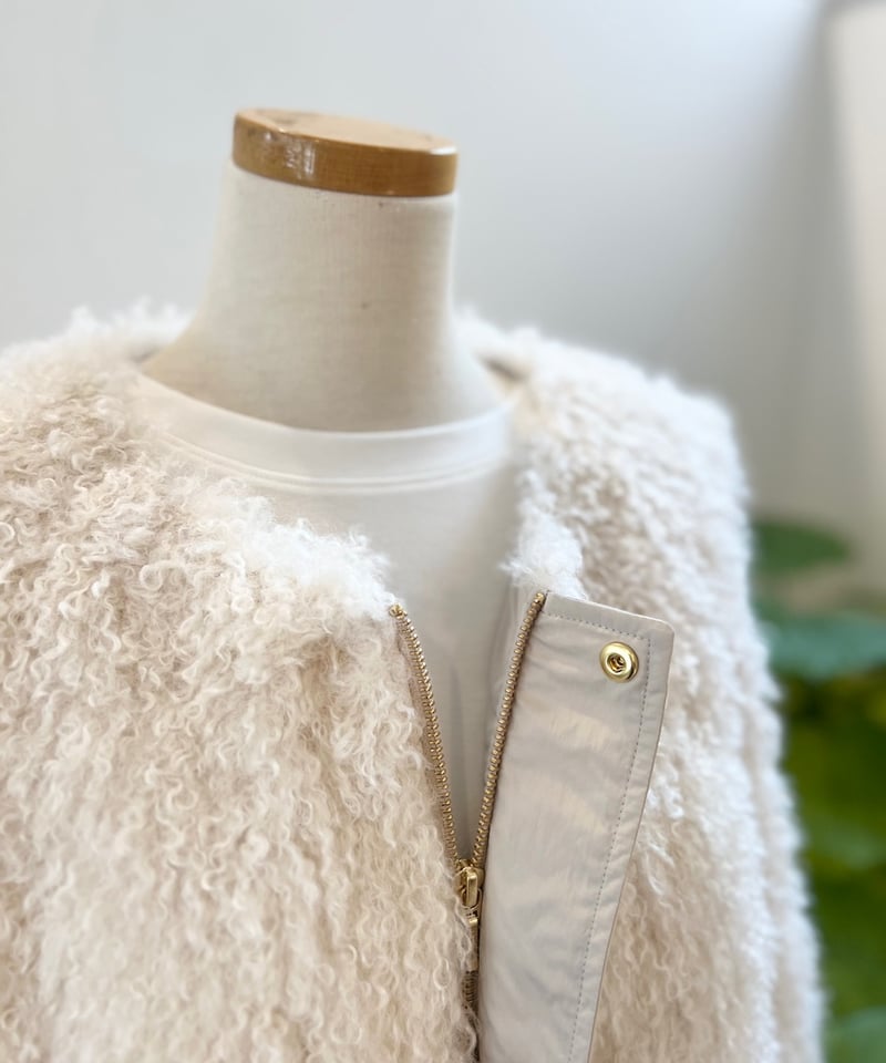 ボアロングジレ | セレクトショップ noi bloom (ノイブルーム )