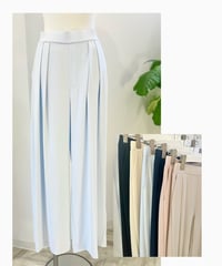 ハイウエスト ストレートパンツ(全6色)