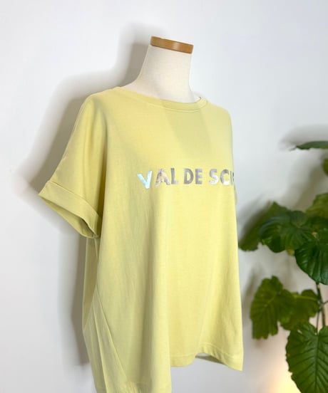 " VAL DE SCIE " 箔ロゴTシャツ