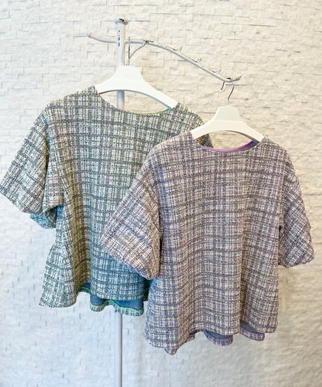 ストレッチツイードTops