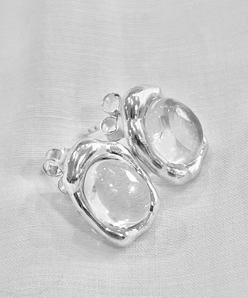 クリスタルピアス | セレクトショップ noi bloom (ノイブルーム )