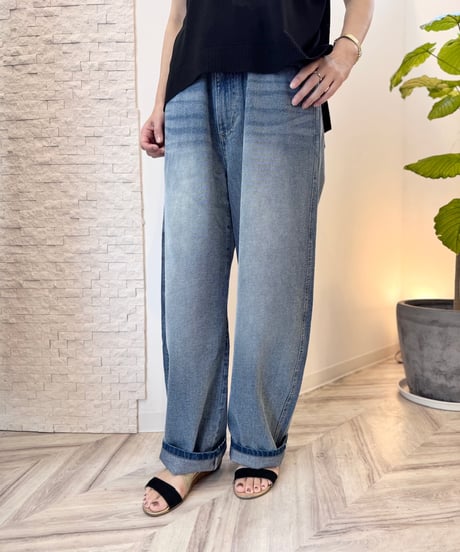 Lのみ！ボーイズデニムパンツ