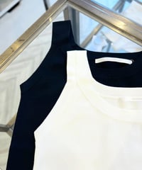 ラウンドネックタンク