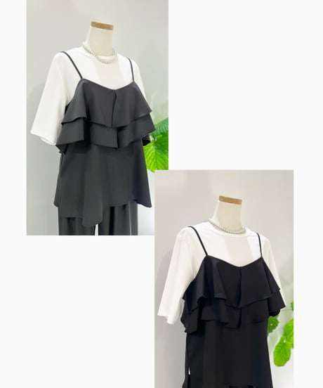 【SetUp対応】フリルキャミソール