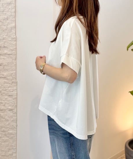 "BLANCE" ロゴTシャツ