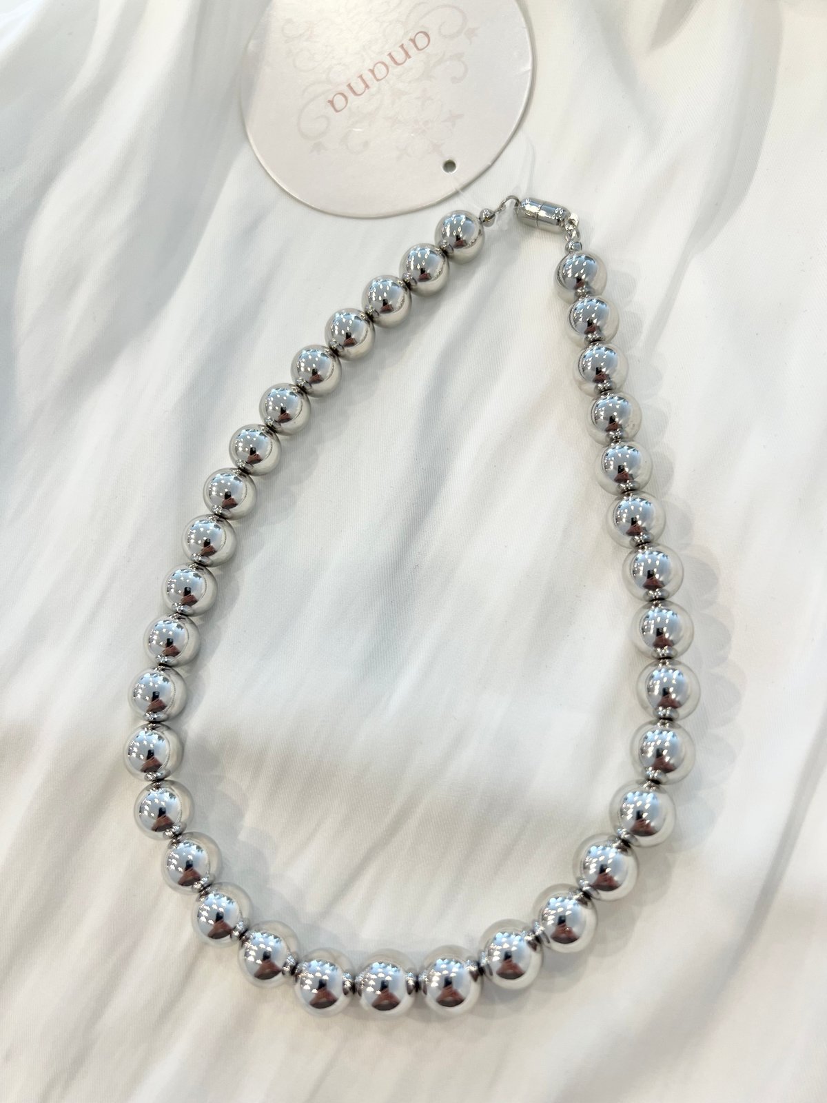 ポール・アンビーユ　ポロ　レゾネより　新品額付 新作【Ball＆Chain ボールアンドチェーン】ポーチL | BRAND