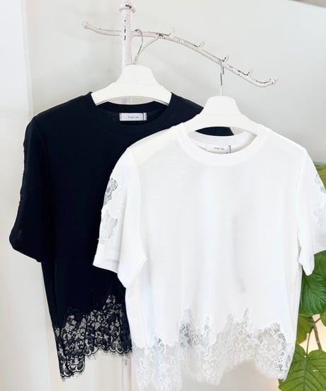 レースエンブロTシャツ