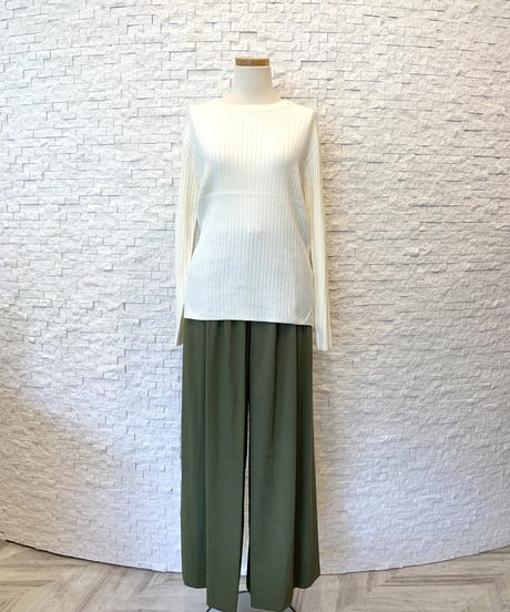 キャタピラーワイドパンツ