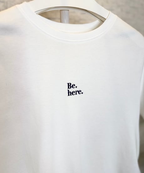 Be.here ロゴTシャツ