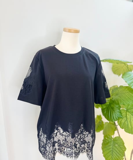 レースエンブロTシャツ