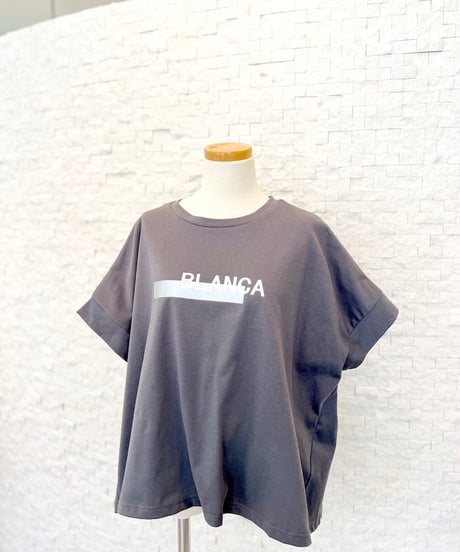 "BLANCE" ロゴTシャツ