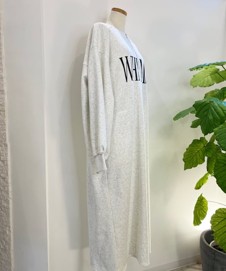 裏起毛ロゴワンピース(2size)