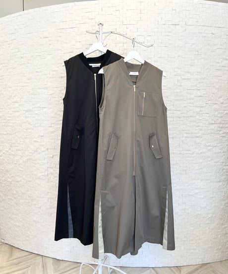 ロング MA-1 ジレ