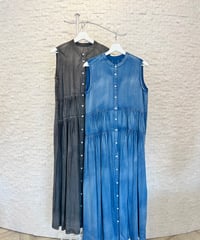 シアーデニムワンピース