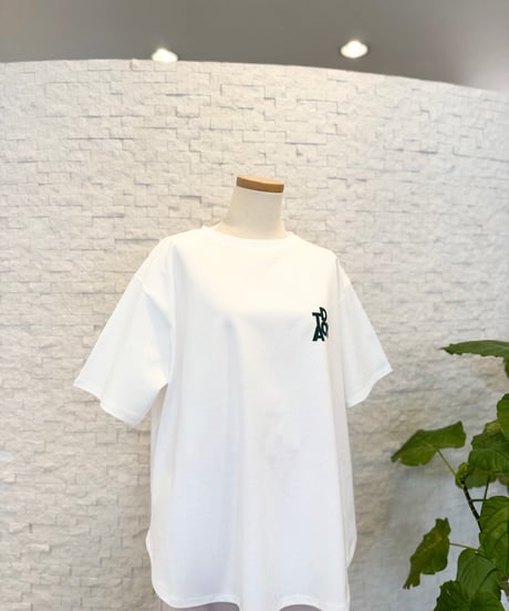 バックテープ ロゴTシャツ