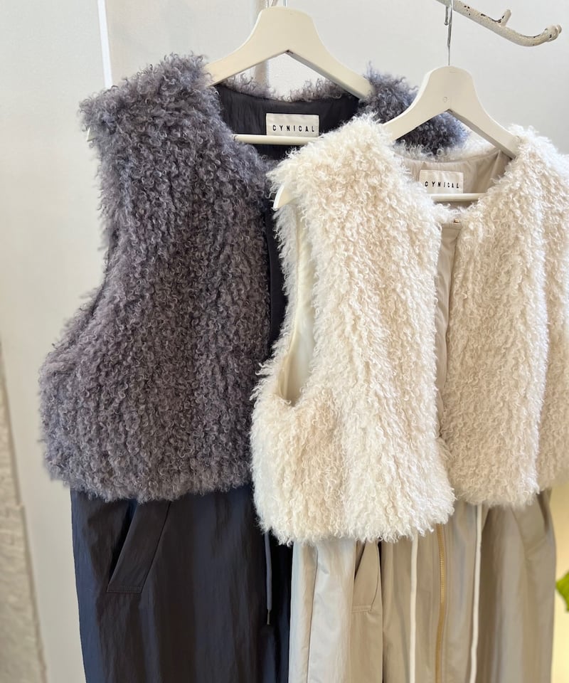 ボアロングジレ | セレクトショップ noi bloom (ノイブルーム )