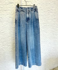 Sのみ！ハイウエストワイドデニム