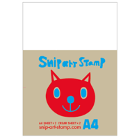 スニップアートスタンプシート   A42枚セット