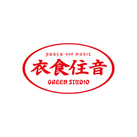 衣食住音GREEN DRAGON トレーナー/ホワイト