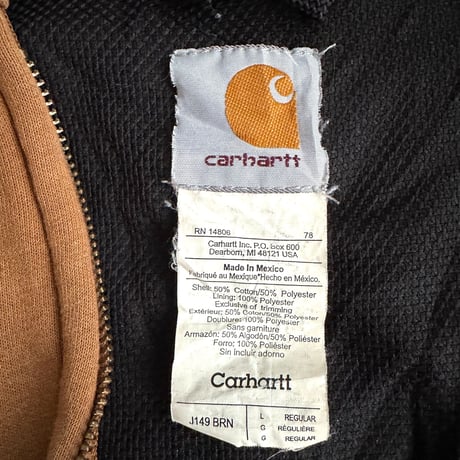 Heavy Weight Thermal Lined F/Z Sweat Hoodie by Carhartt
