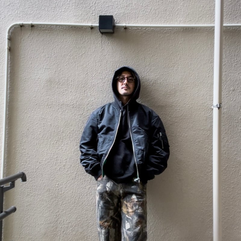 REVERSIBLE CORDURA FLIGHT JACKET BLK/GRN -SEDA REVERSIBLE CORDURA FLIGHT JACKET BLK/GRN -SEDA