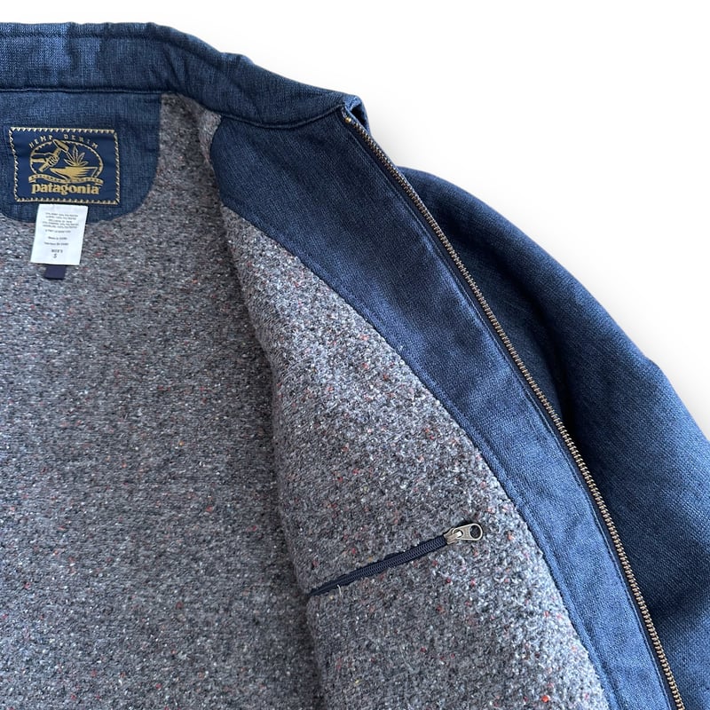 patagonia rhythm ハイワイヤーヘンプジャケット M デニム rhytHm HIGH WIRE HEMP JKT by Patagonia | instan