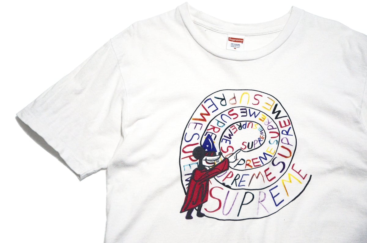 Supreme Joe Roberts Swirl Tee Black Men's - SS17 - US