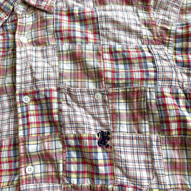 Patchwork Indian Cotton Shirt by stussy | insta