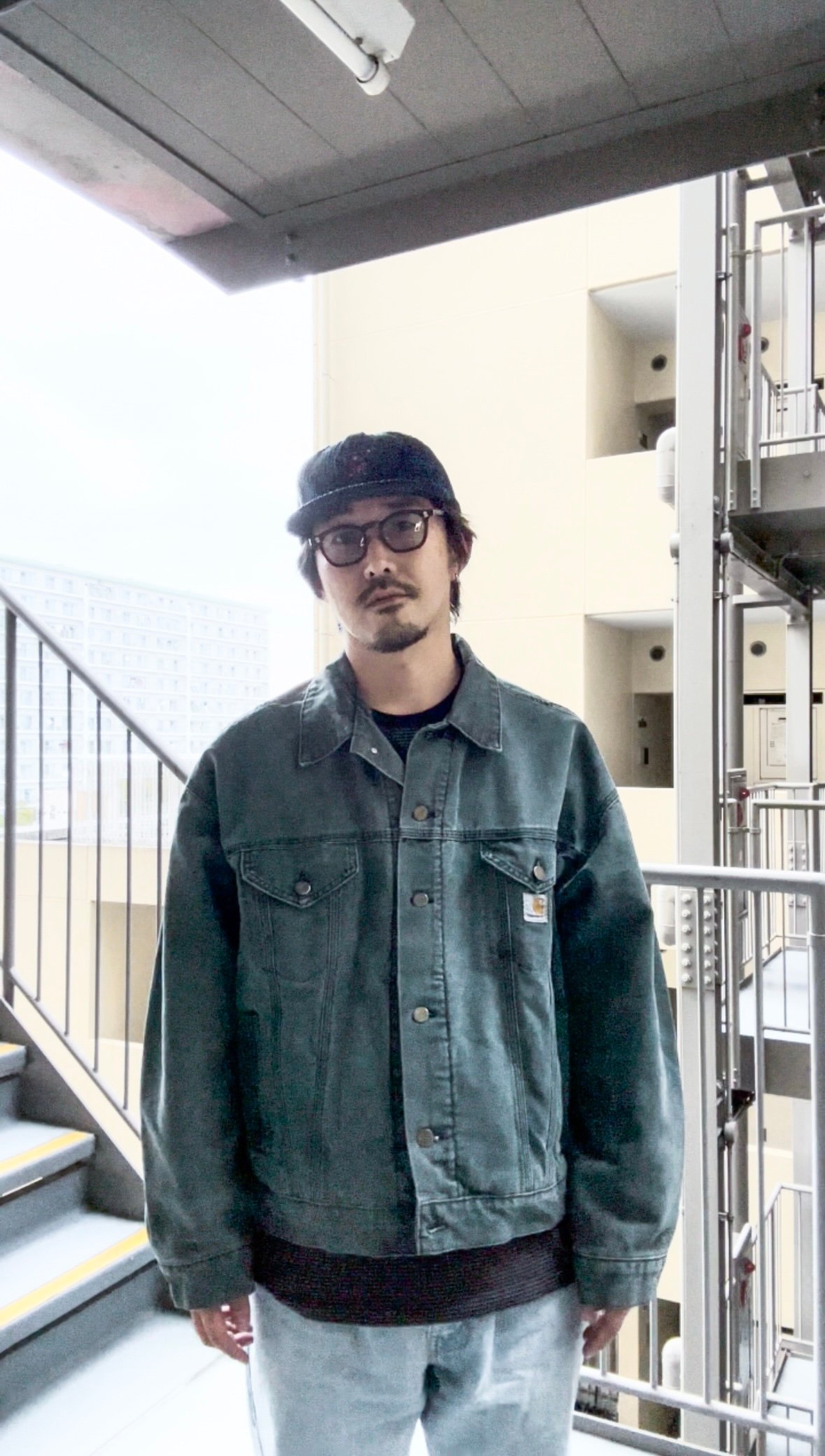 70s Carhartt デニムトラッカージャケット アメカジ 短丈 DUCK TRUCKER JKT by Carhartt | instantbootleg s