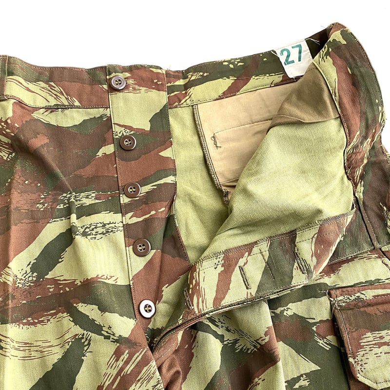 French Army M47 Lizard Camo リザードカモ French Army M47 Lizard Camouflage Parachute HBT
