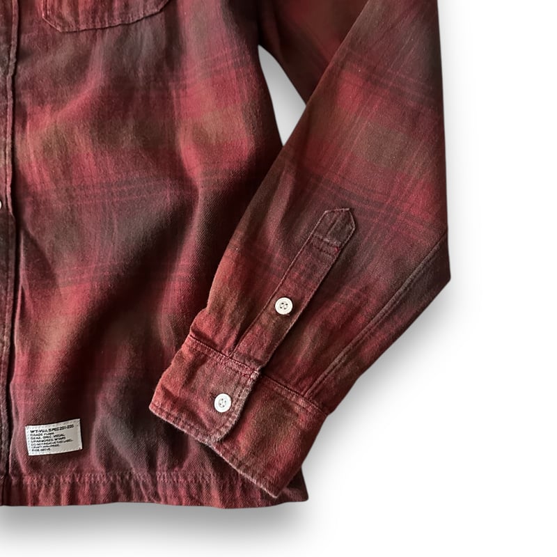 【新品同様】WTAPS BOUT JACKET FLANNEL wtaps_tokyo 25aw - TXT 01 / LS / WOPL. TWEED. TEXTILE. OF