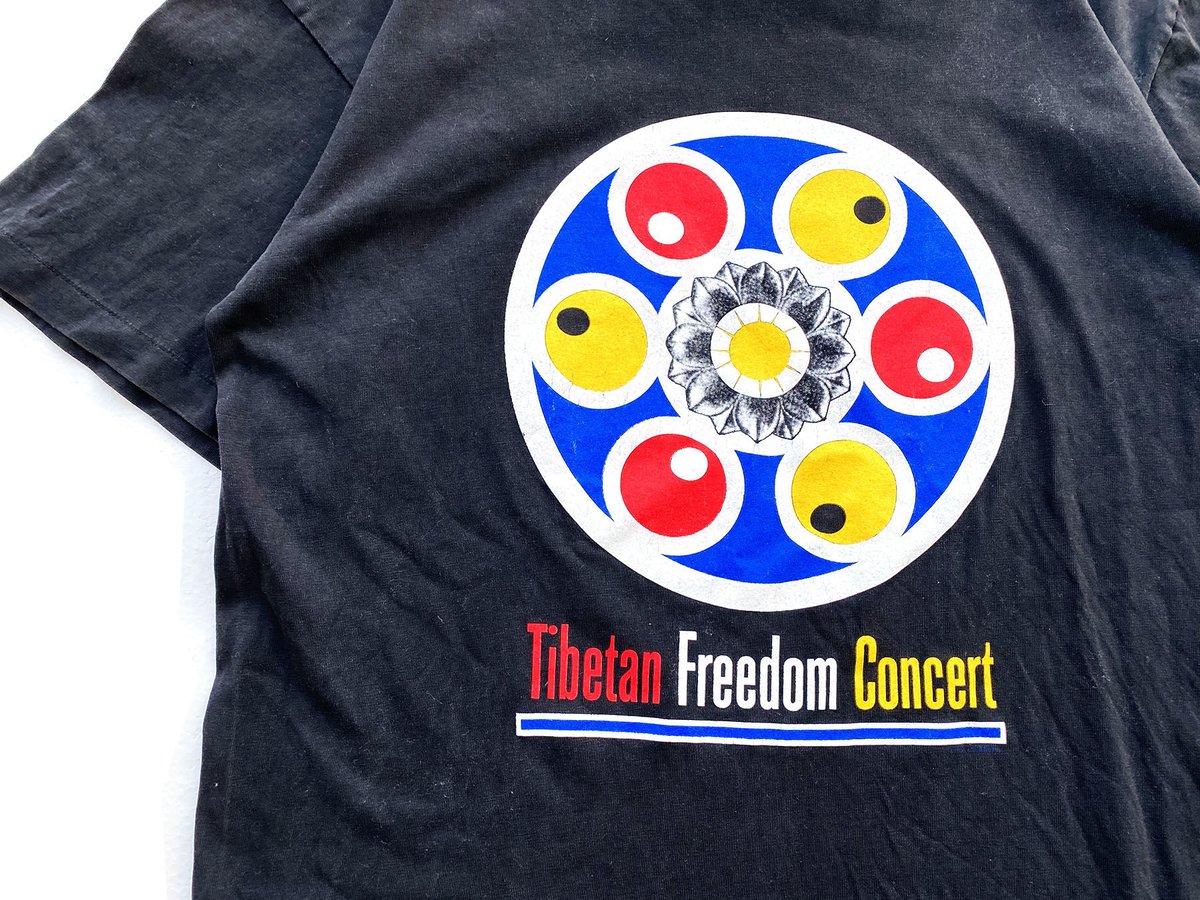 90s　Tibetan Freedom Concert Tシャツ 1996年 Rare Vintage 96' Tibetan Freedom Music Concert San Francisco