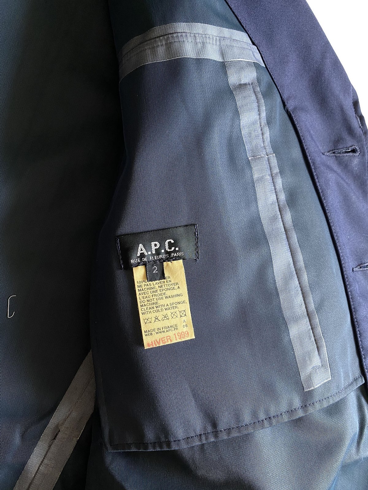 A.P.C. アーペーセー　2WAY フーデット　コート　ツイル　フード付き　S A.P.C. アーペーセー2WAY フーデットコートツイルフード付きS