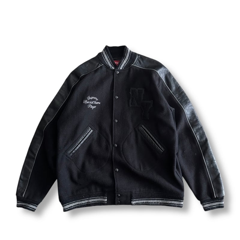 Supreme 19AW TeamVarsityJacket レザースタジャン Supreme 19AW TeamVarsityJacket レザースタジャン