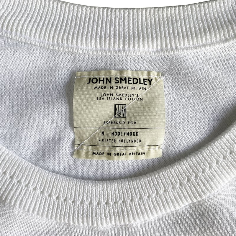 JOHN SMEDLEY Cotton Summer Knit by N.HOOLYWOOD ...