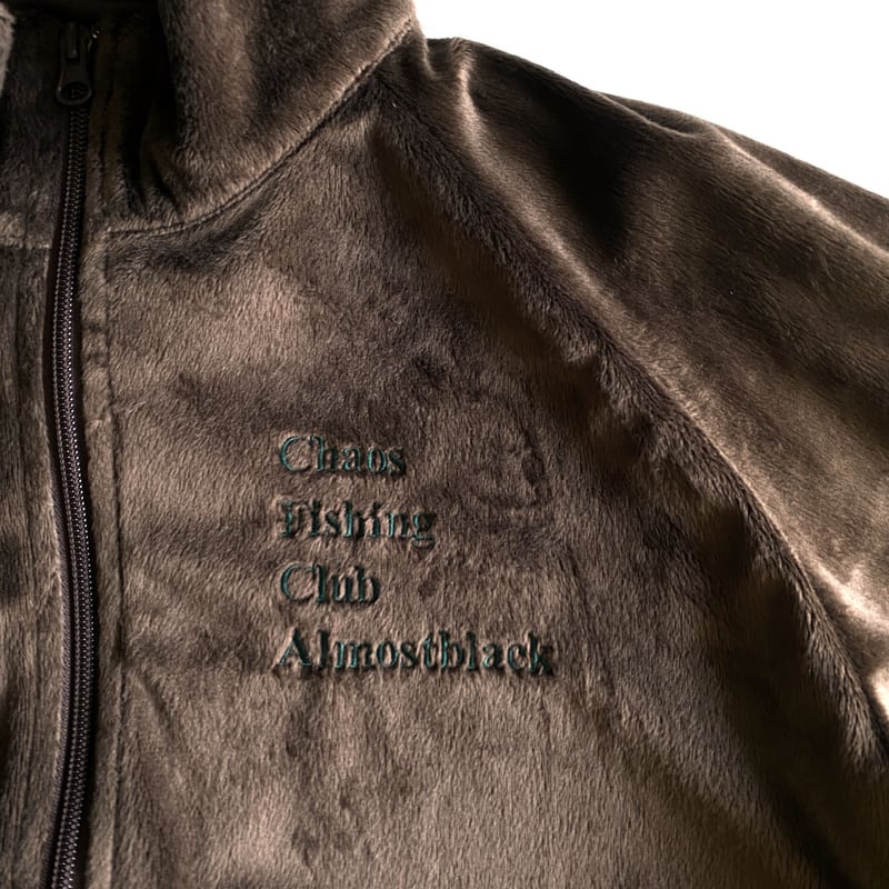 Chaos Fishing Club x ALMOSTBLACK TRACK TOP for