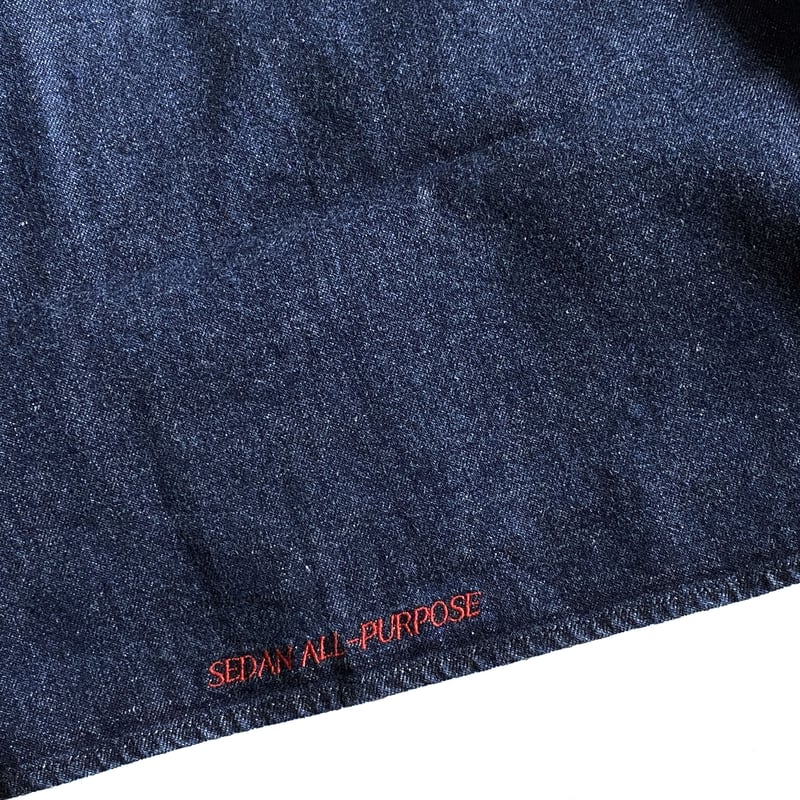 BIG DENIM SHIRT Dark Washed -SEDAN ALL-PURPOSE-
