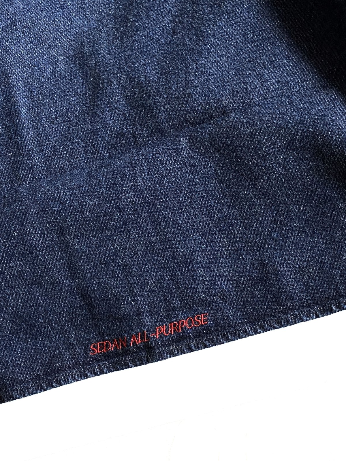 BIG DENIM SHIRT Dark Washed -SEDAN ALL-PURPOSE-